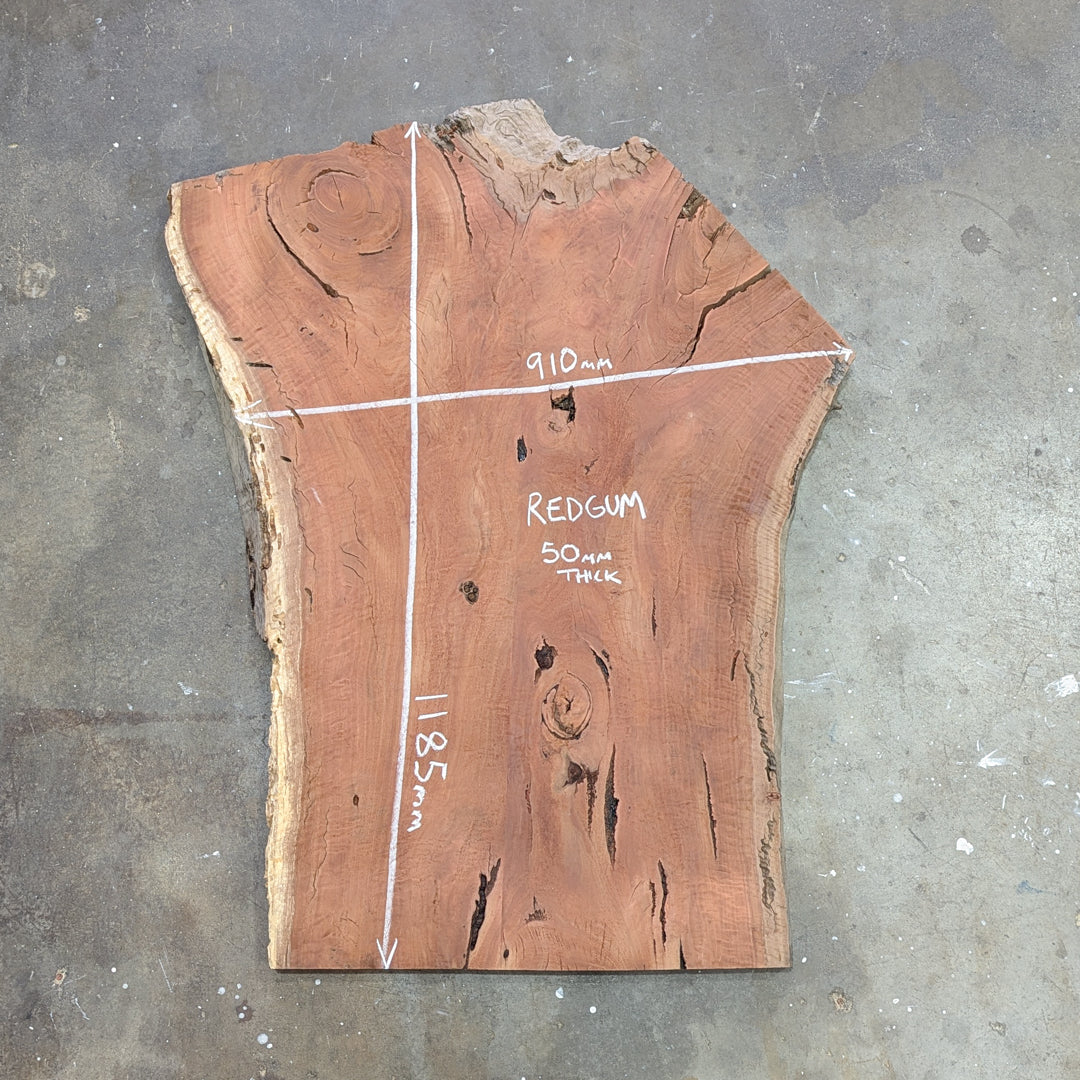 Redgum Timber Slab