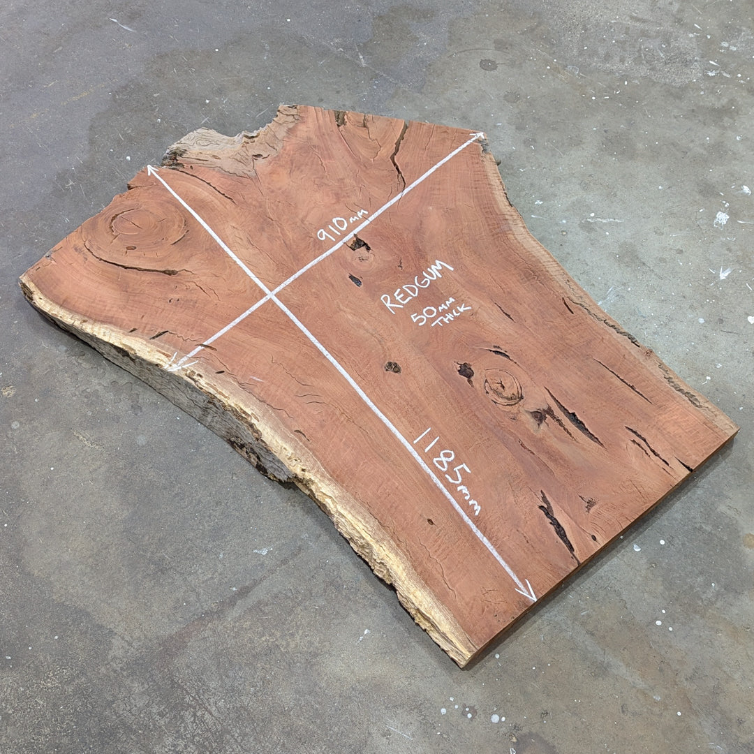 Redgum Timber Slab