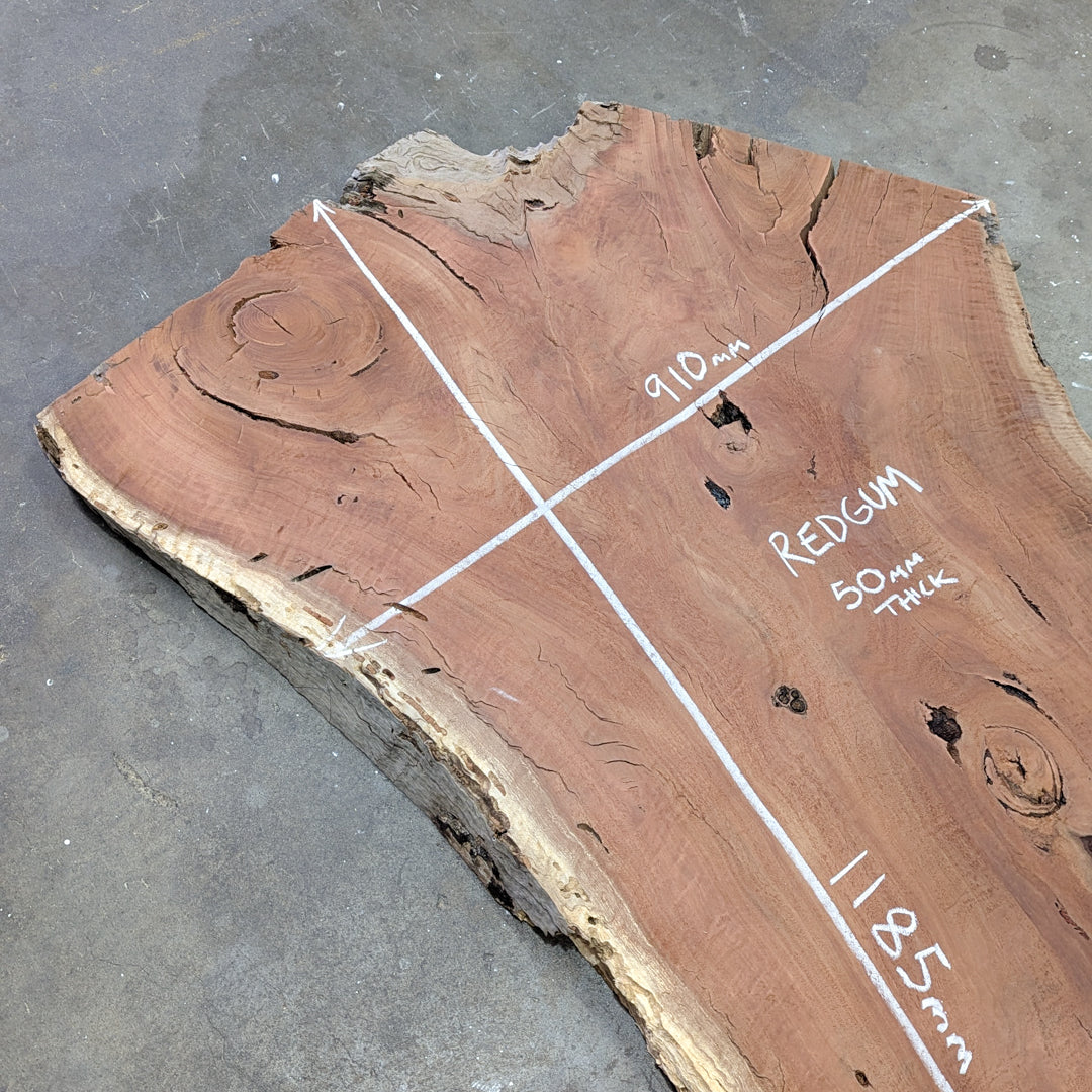 Redgum Timber Slab
