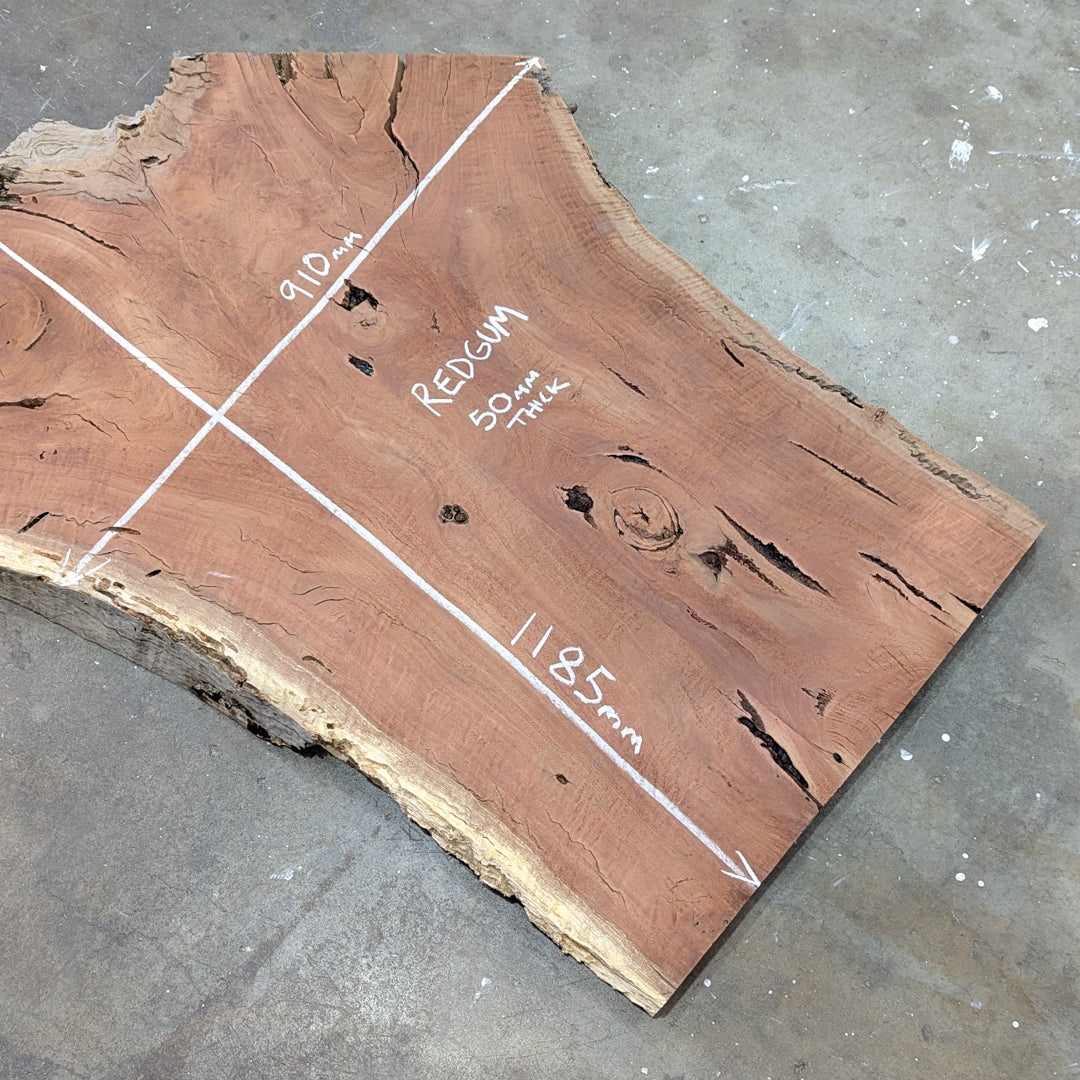 Redgum Timber Slab