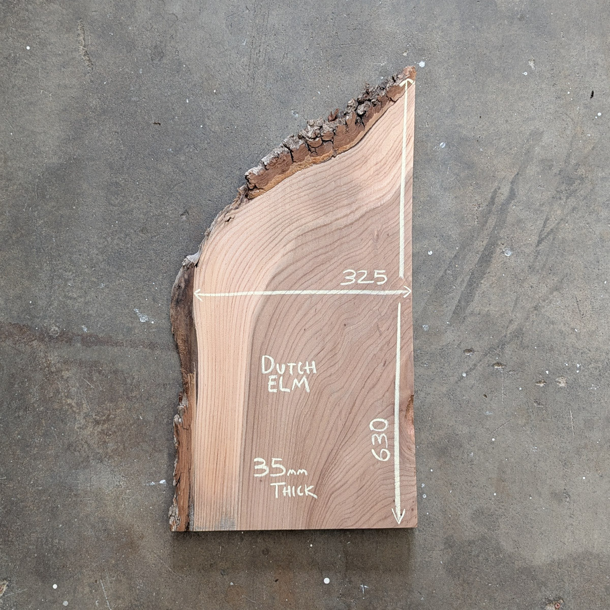 Dutch Elm Timber Slab