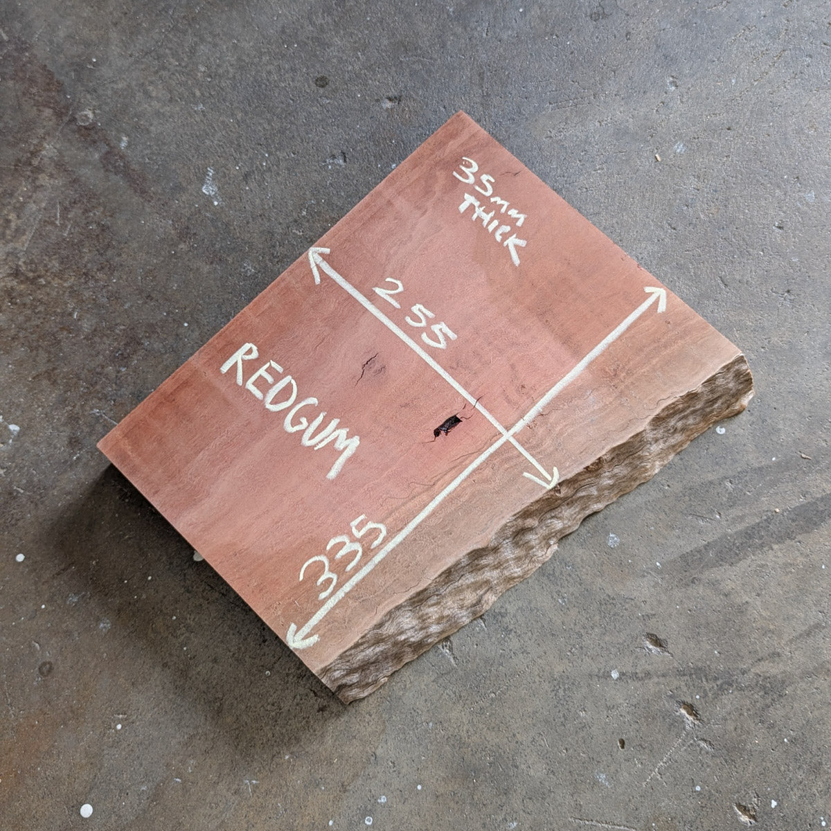 Redgum Timber Slab