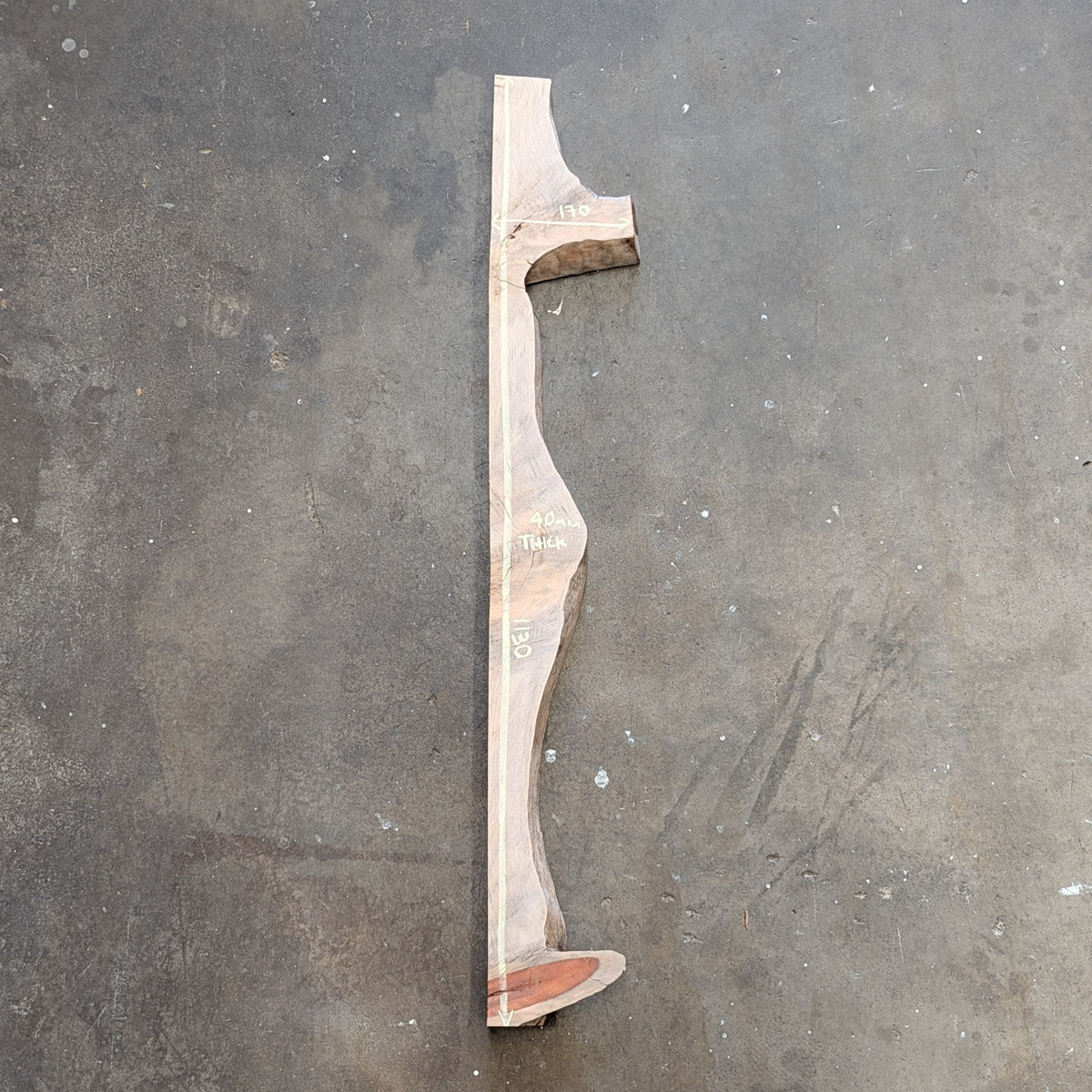 Norfolk Pine Live Edge Timber Slab