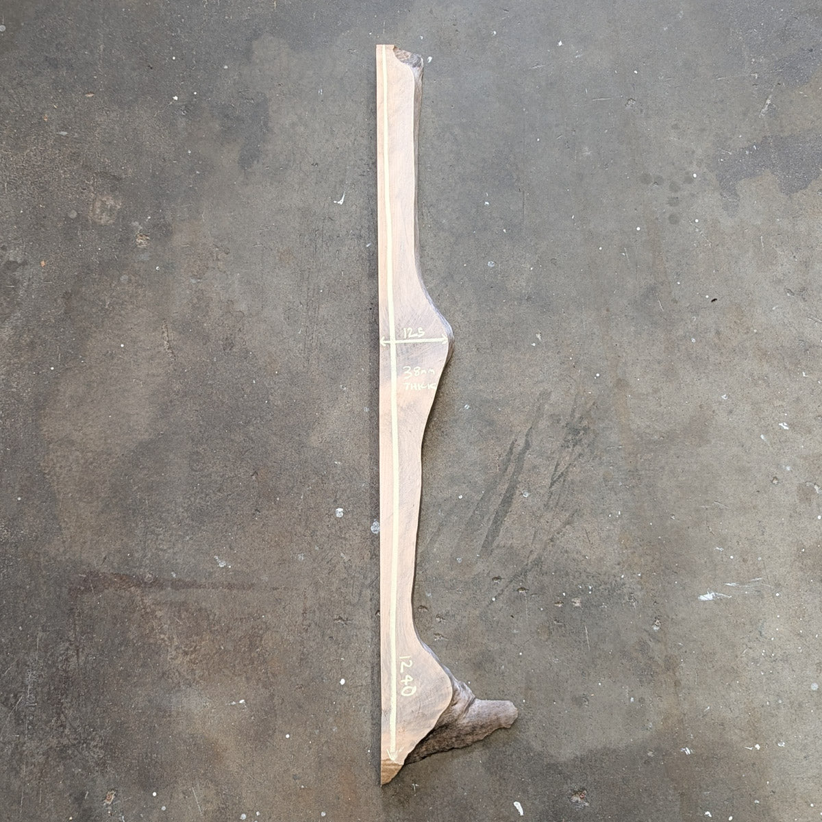 Norfolk Pine timber slab