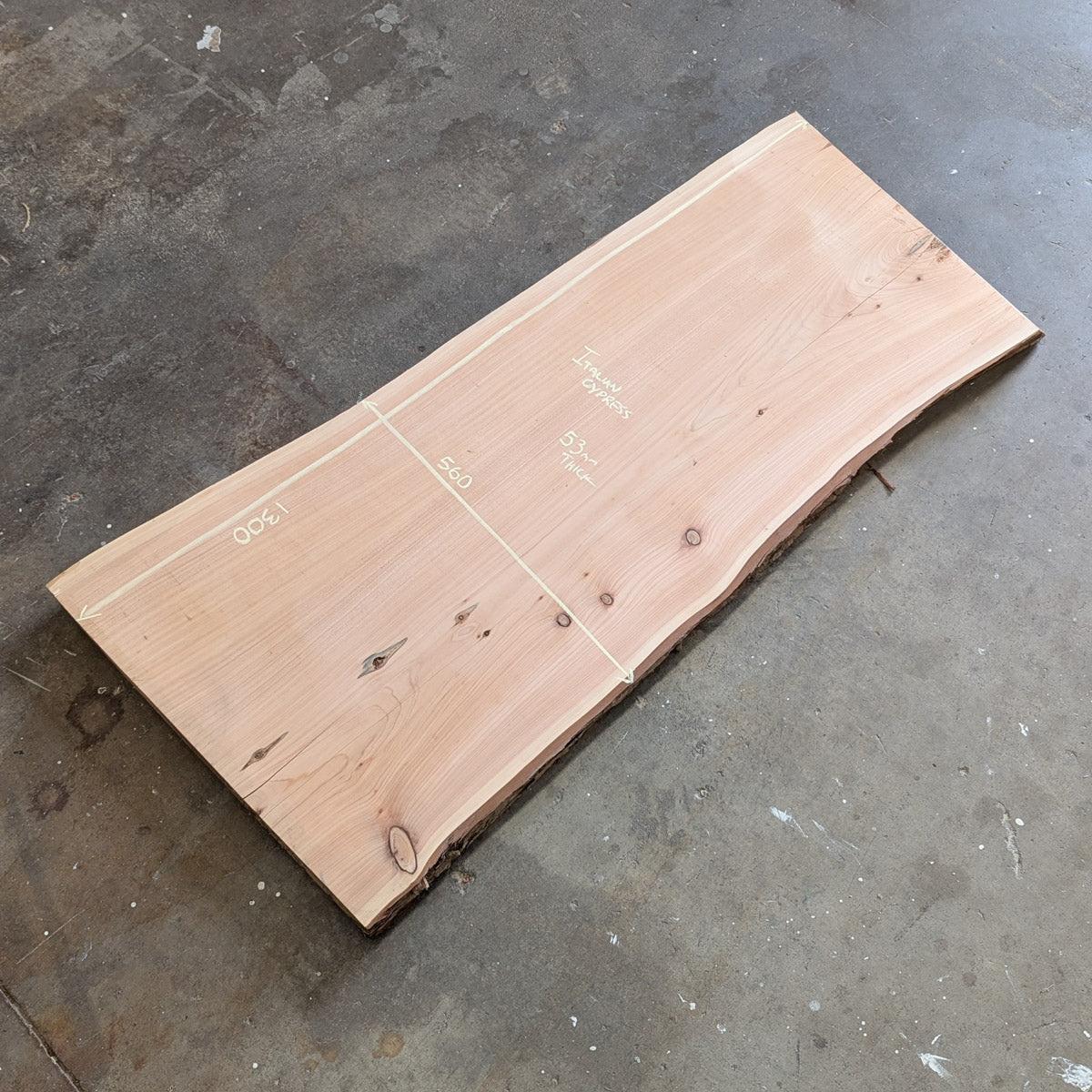 Italian Cypress Timber Slab