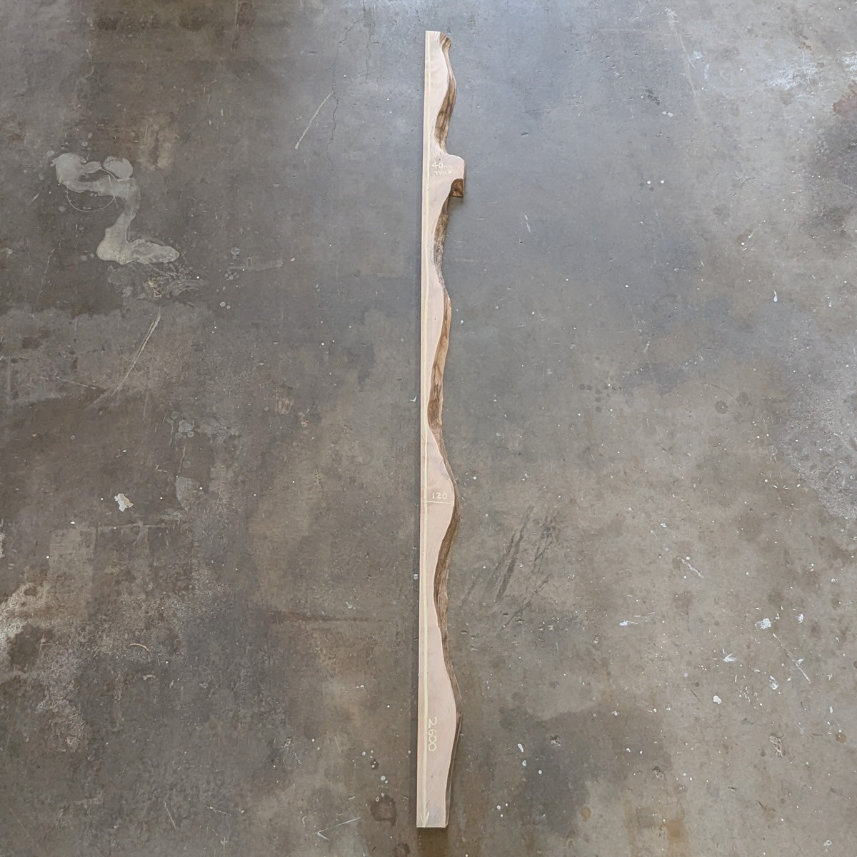 Live Edge Timber Slab Long