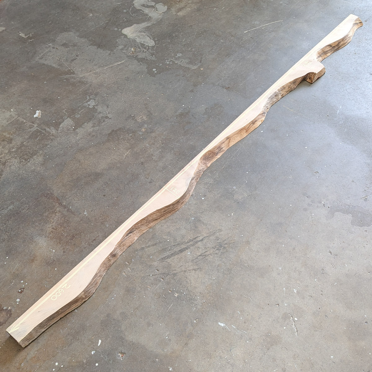 Live Edge Timber Slab Long