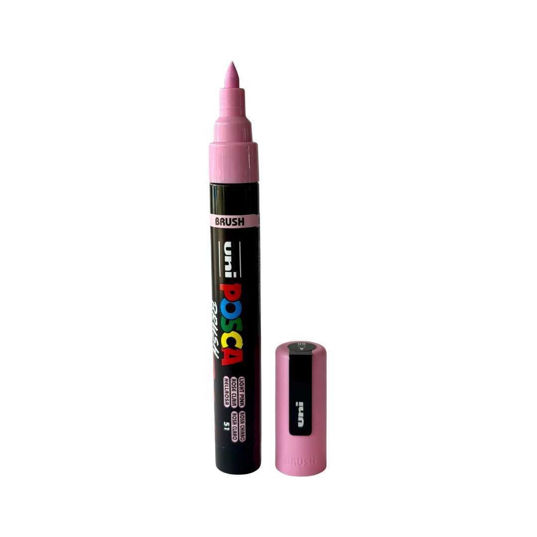 Posca PC-5BR Brush Tip Paint Marker, All Colours
