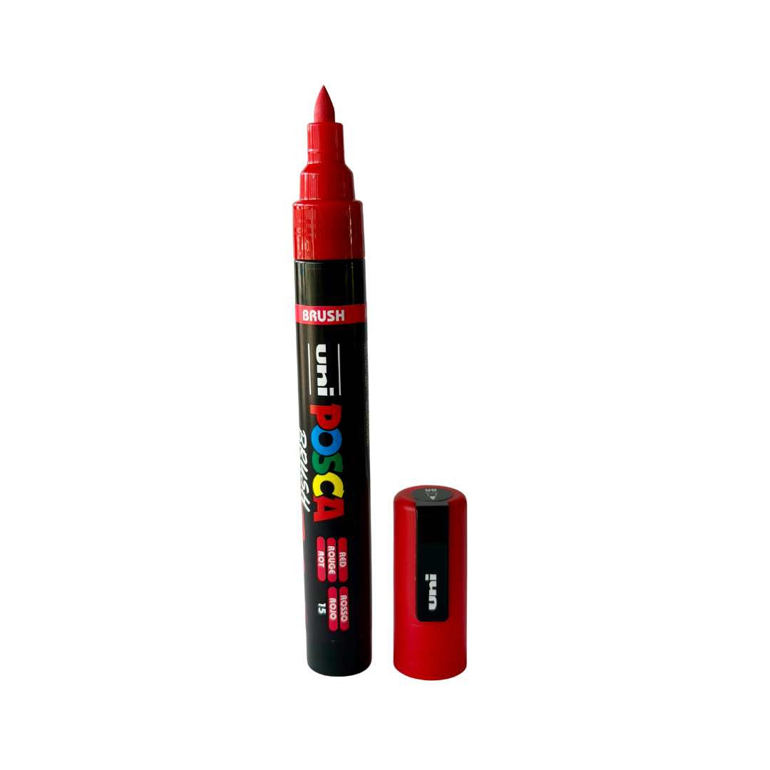 Posca PC-5BR Brush Tip Paint Marker, All Colours