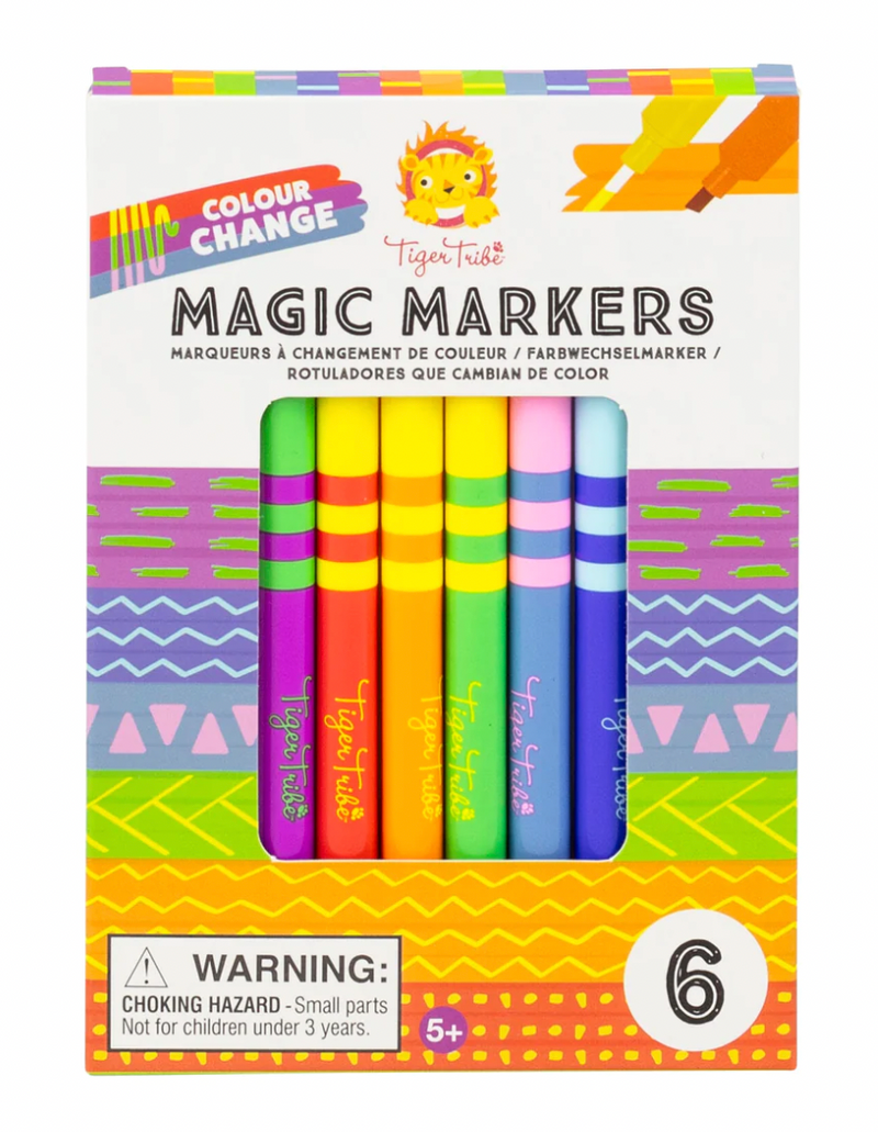Colour Change Magic Markers 6pk
