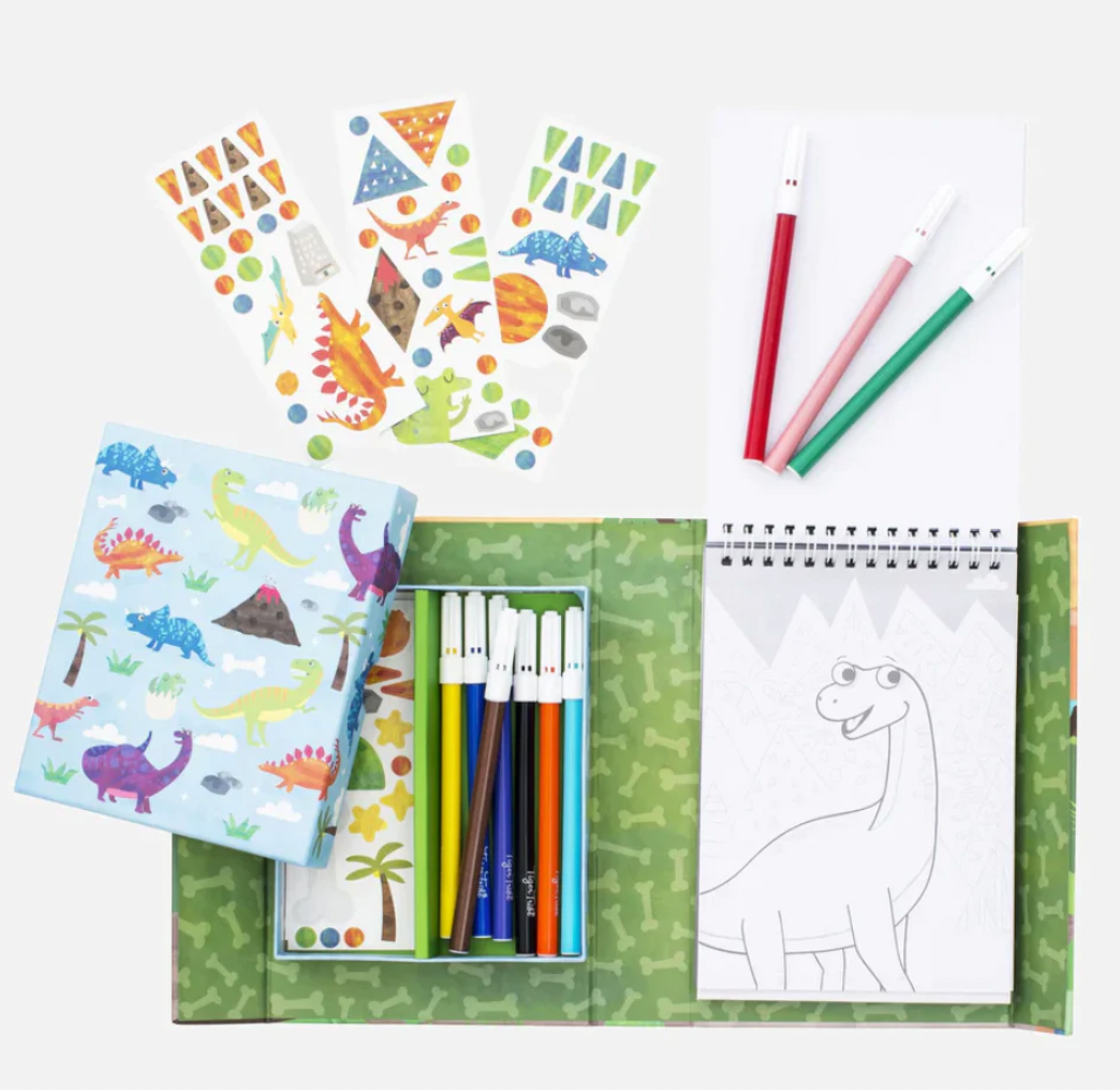 Colouring Set - Dinosaurs