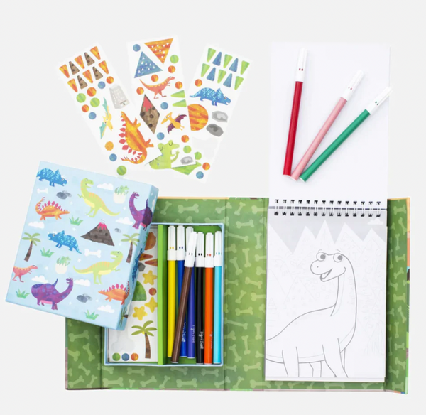 Colouring Set - Dinosaurs