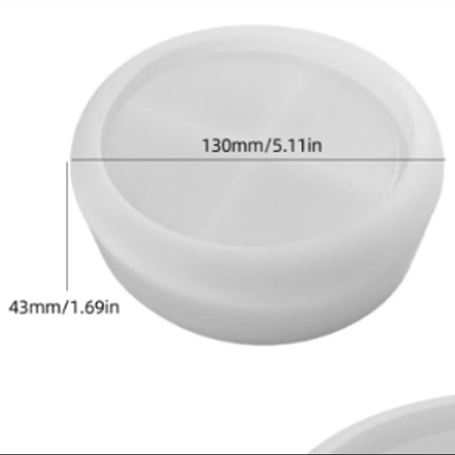 Small Tapered Bowl Silicone Mould
