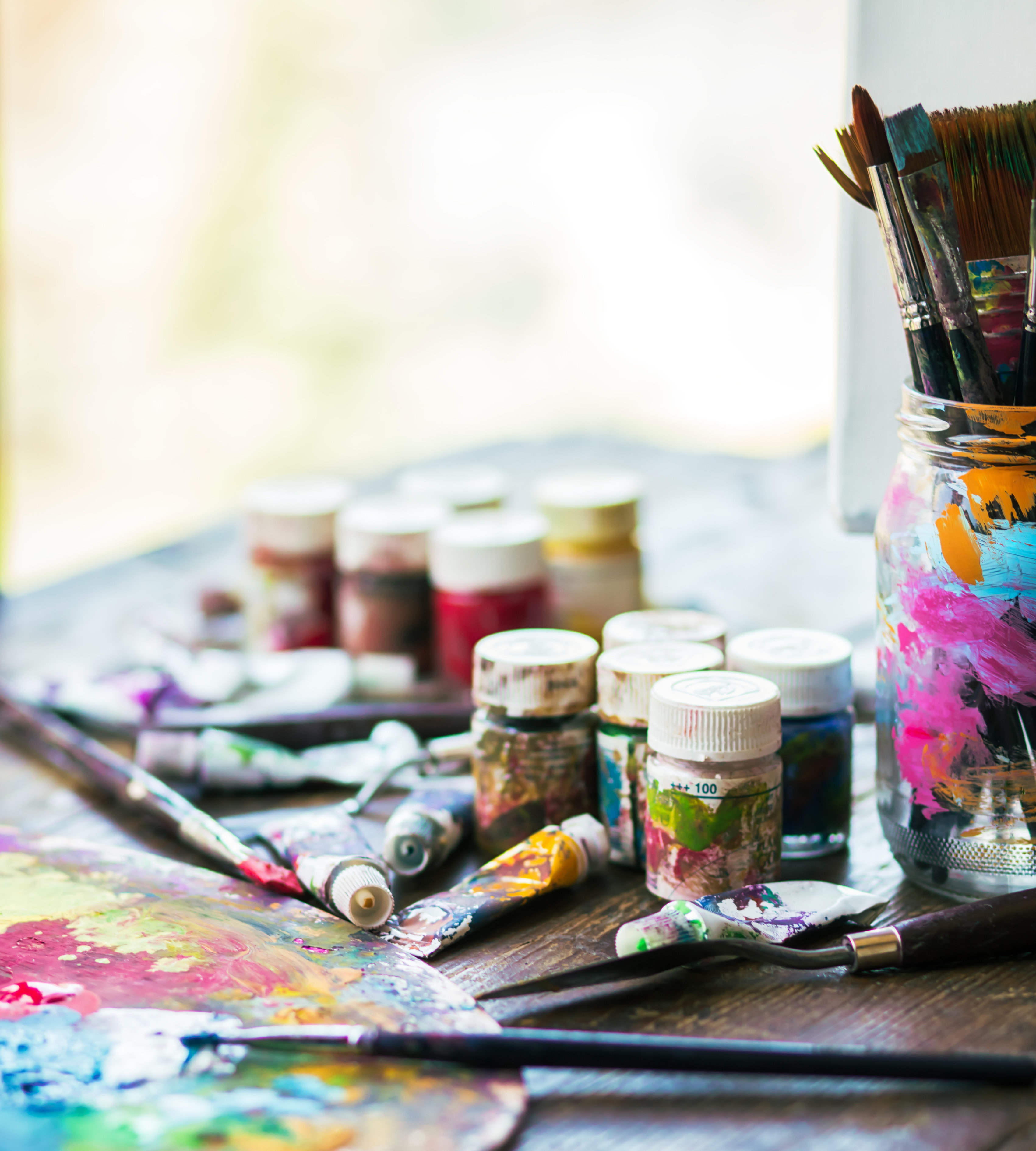 Abstract Painting Workshop with Mary-Lin Litchfield