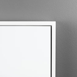White Shadow Box floating Frame with Premium Aluminium Art Board