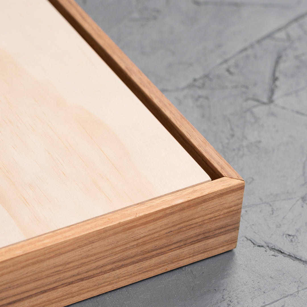Blackwood Floating Frame with Premium Pine Art Board - Square/Rectangle