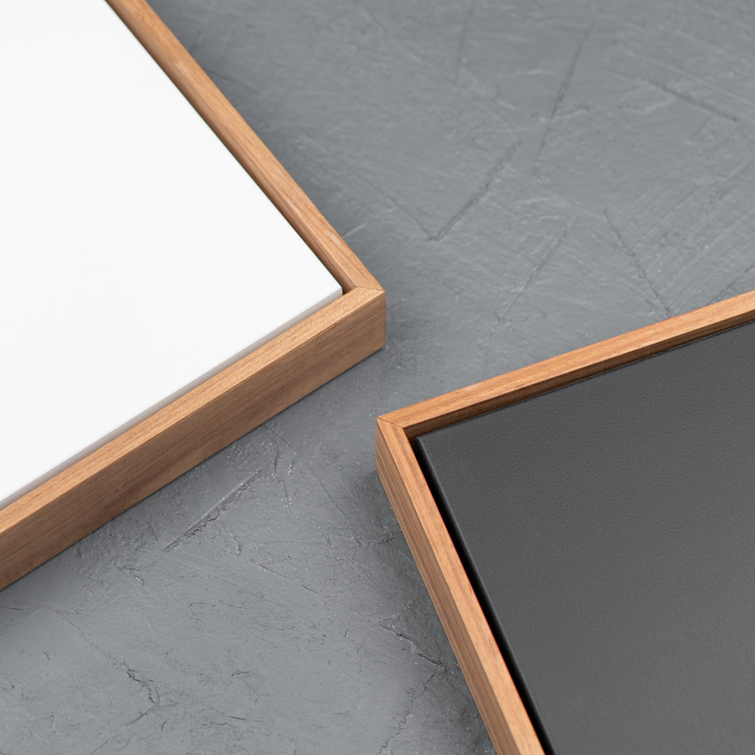 Blackwood Floating Frame with Primed Art Board - Square/Rectangle