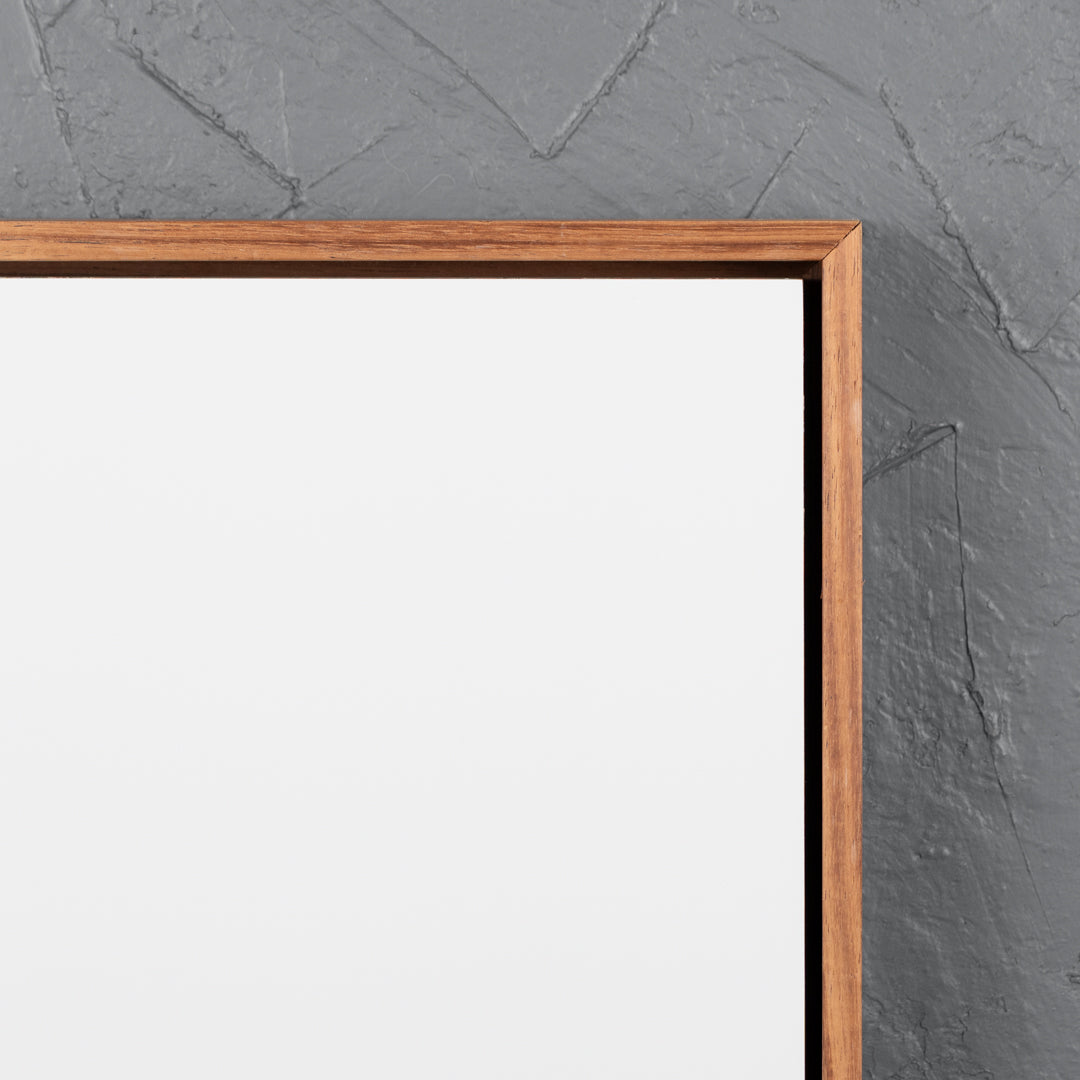 Blackwood Floating Frame with Premium White Aluminium Art Board - Gloss/Matte - Square/Rectangle