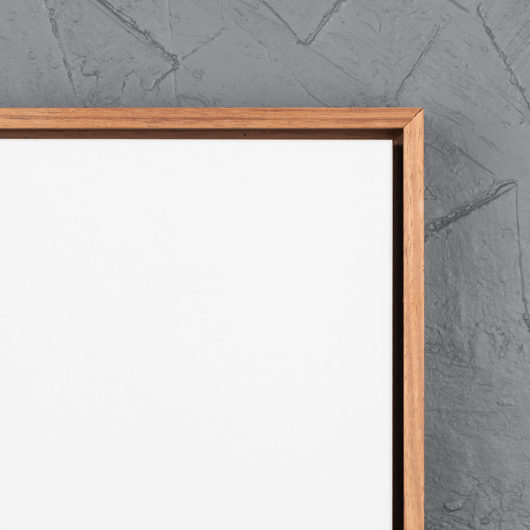 Blackwood Floating Frame with Primed Art Board - Square/Rectangle