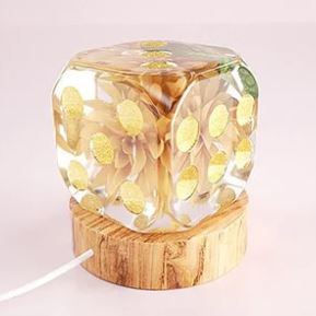 Mega 6 sided Die silicone mould