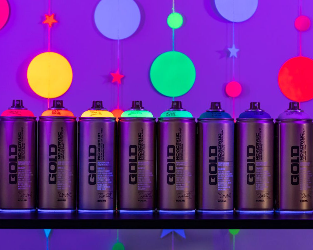 Montana Fluorescent Glow Spray Paint