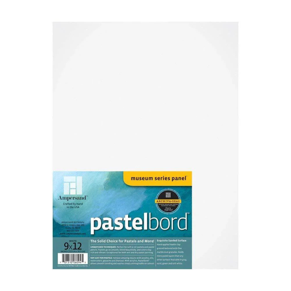 Ampersand Pastelbord White