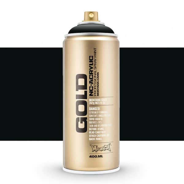 Montana Gold Series Spray Paint - Black & White