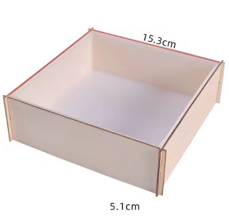 Square Large Embedding Silicone Mould