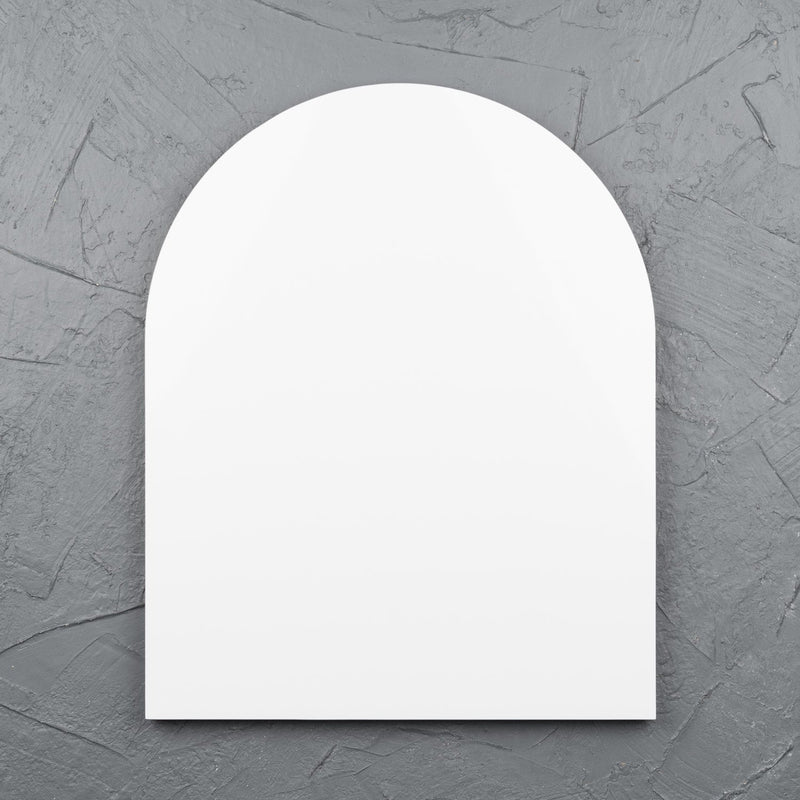 Arch aluminium white art panel for acrylic paints, oil paints, structure medium, spray paints, gouache, resin.