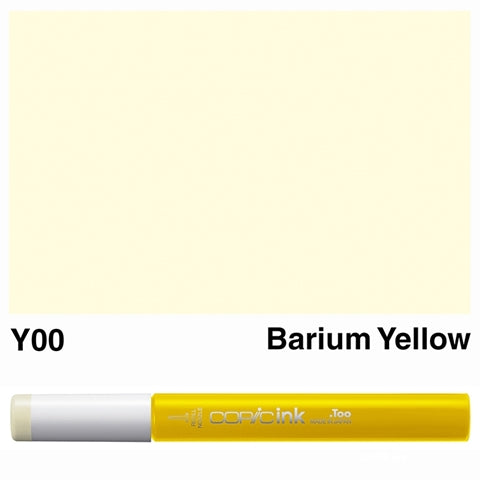 Copic Ink Yellow & Yellow Green