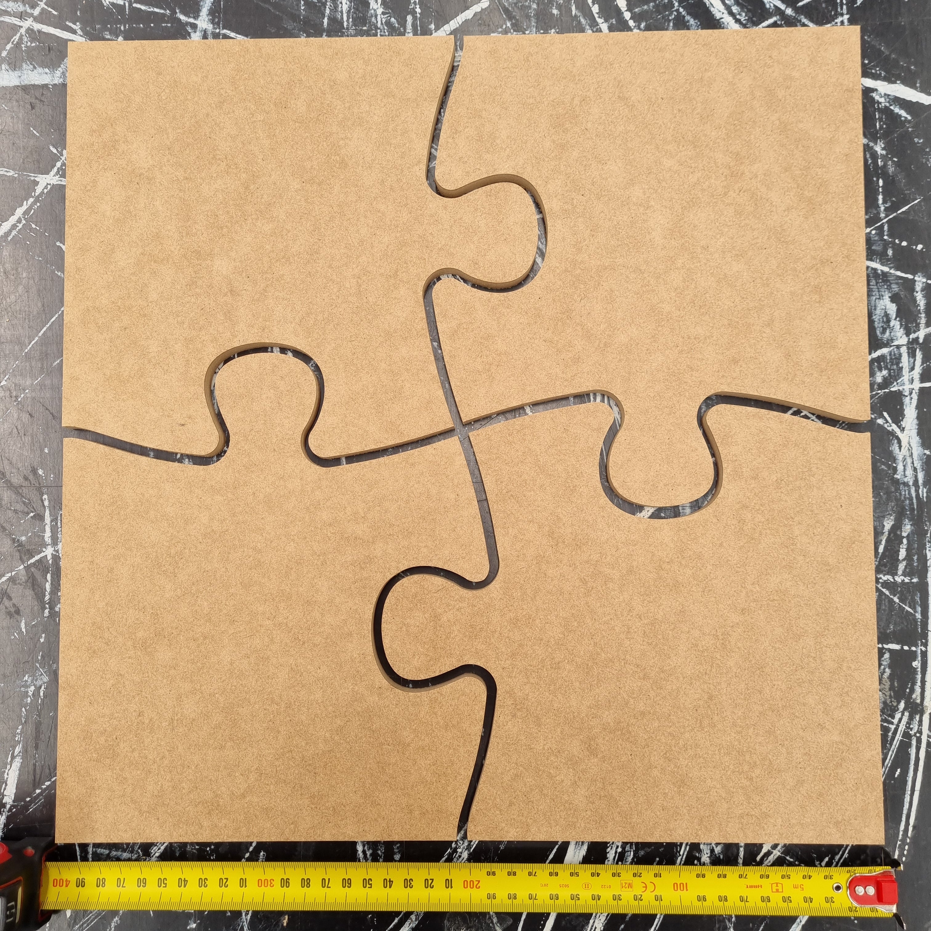 Jigsaw puzzle set of 4