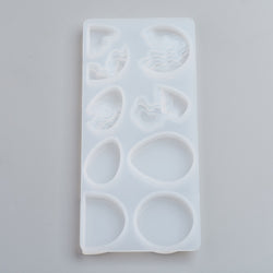 Layered Jewellery Shape Silicone Moulds