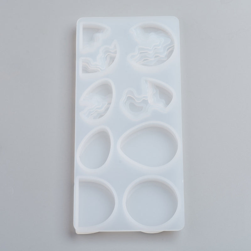 Layered Jewellery Shape Silicone Moulds