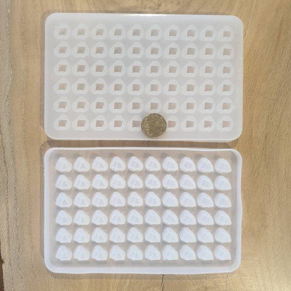 Small Rock Stud Tray Silicone Mould