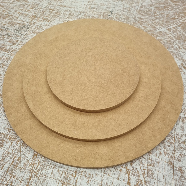 MDF Round 12mm Solids