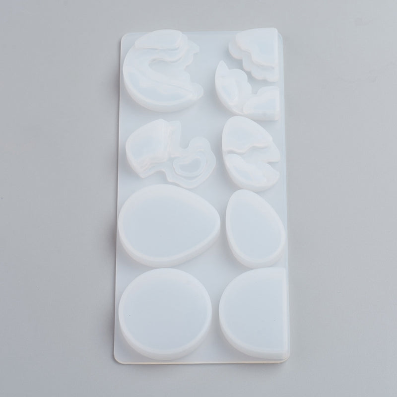 Layered Jewellery Shape Silicone Moulds