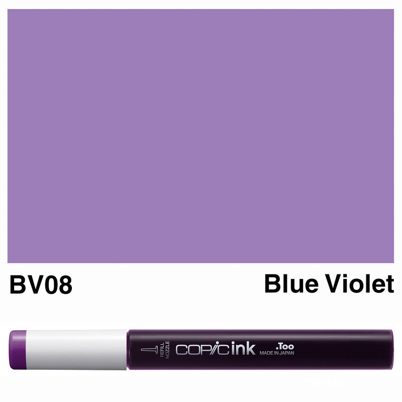Copic Ink Blue & Blue Violet