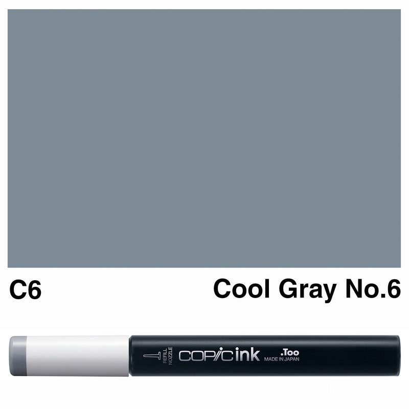 Copic Ink Neutral Grey, Warm Grey, Cool Grey, Toner Grey, Black