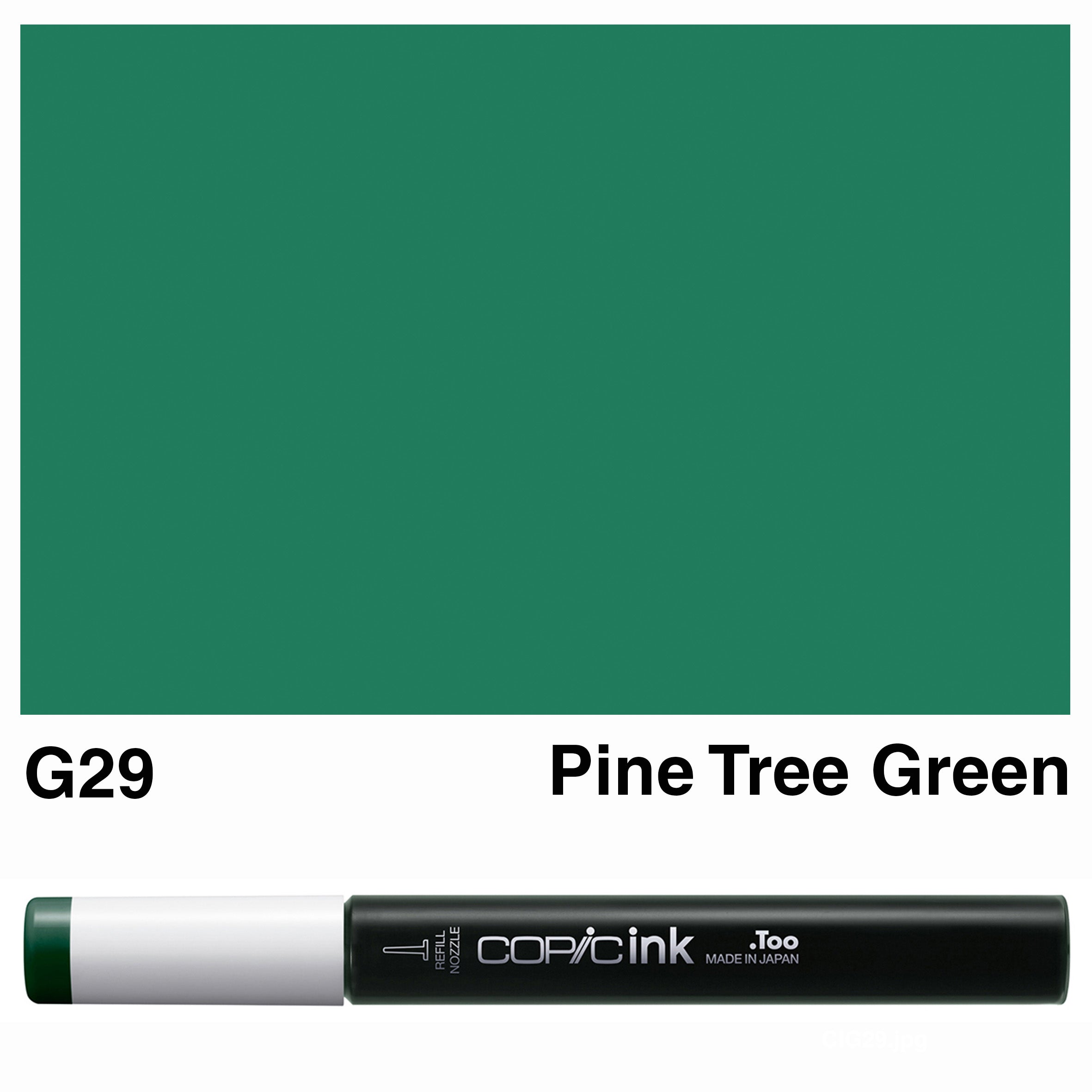 Copic Ink Green & Blue Green
