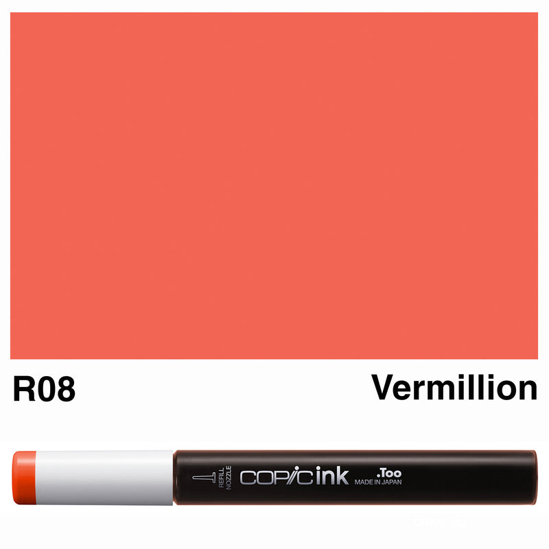 Copic Ink Red & Yellow Reds