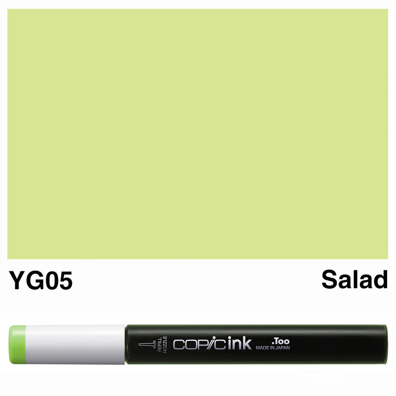 Copic Ink Yellow & Yellow Green