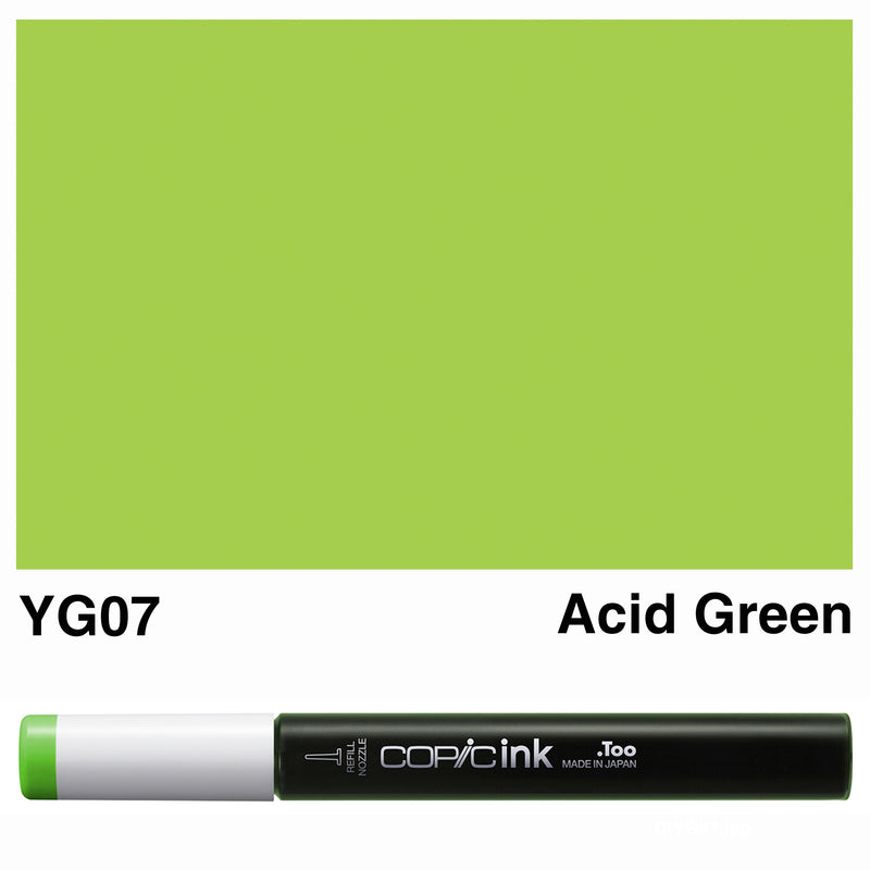 Copic Ink Yellow & Yellow Green
