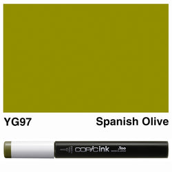 Copic Ink Yellow & Yellow Green