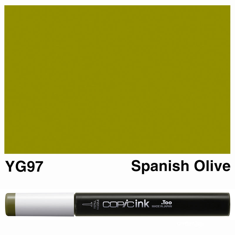 Copic Ink Yellow & Yellow Green