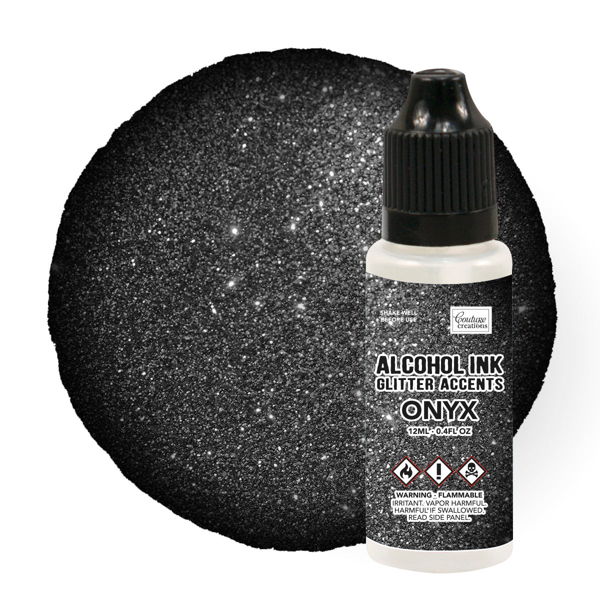 Couture Glitter Alcohol inks 12ml