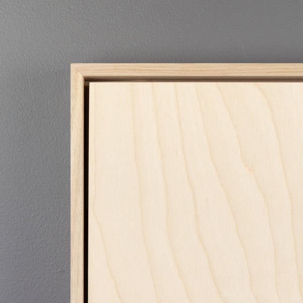 Vic Ash Shadow Box Frame with Premium Birch Art Board
