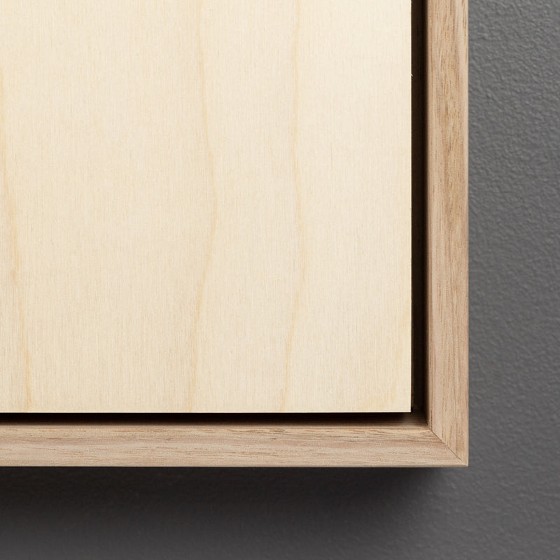 Vic Ash Shadow Box Frame with Premium Birch Art Board