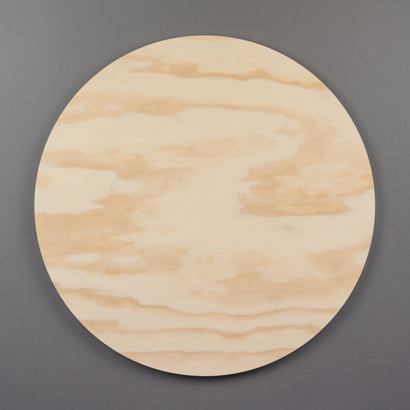 Pine Round Art Board