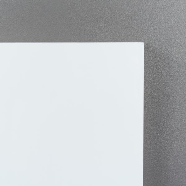 Aluminium Square Art Boards GLOSS White