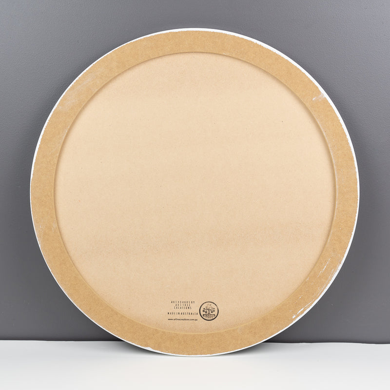 Primed Round art boards all sizes